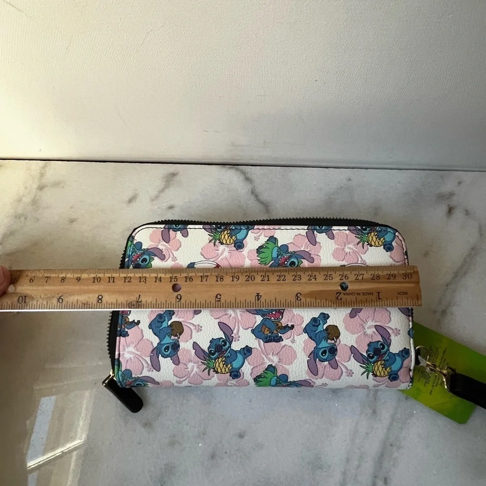 Stitch Floral Wristlet Wallet Disney - Picture 8 of 8